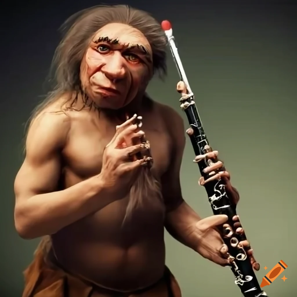 Neanderthal tocant la tenora